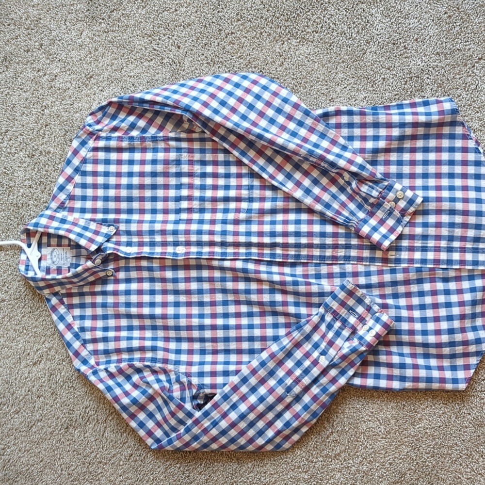 Brooks Brothers Checkered LS shirt